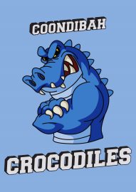Coonibah crocodiles mascot image